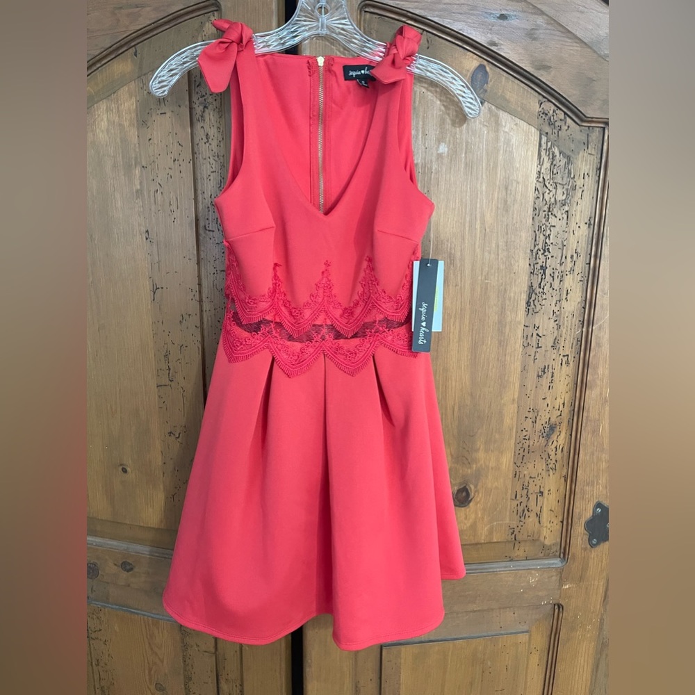 Sequin hearts dress